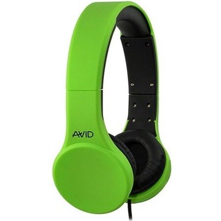 Ergoguys Avid Education Headset W/ Mic, Green 2EDU-421332-GRN